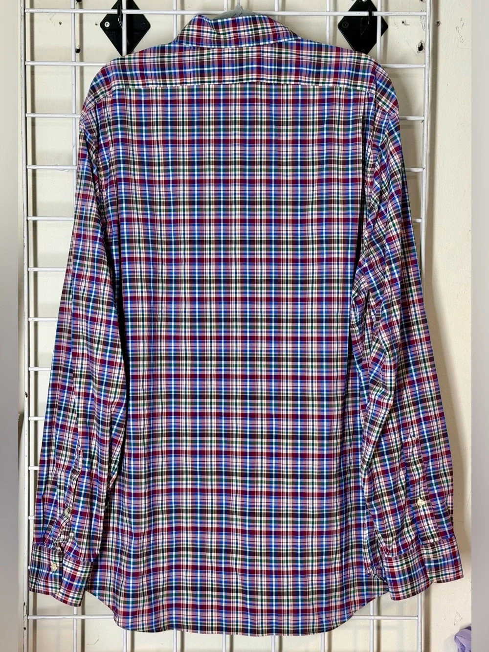 Polo by Ralph Lauren Men's Classic 2 Red Multi Plaid Button-Down Shirt New